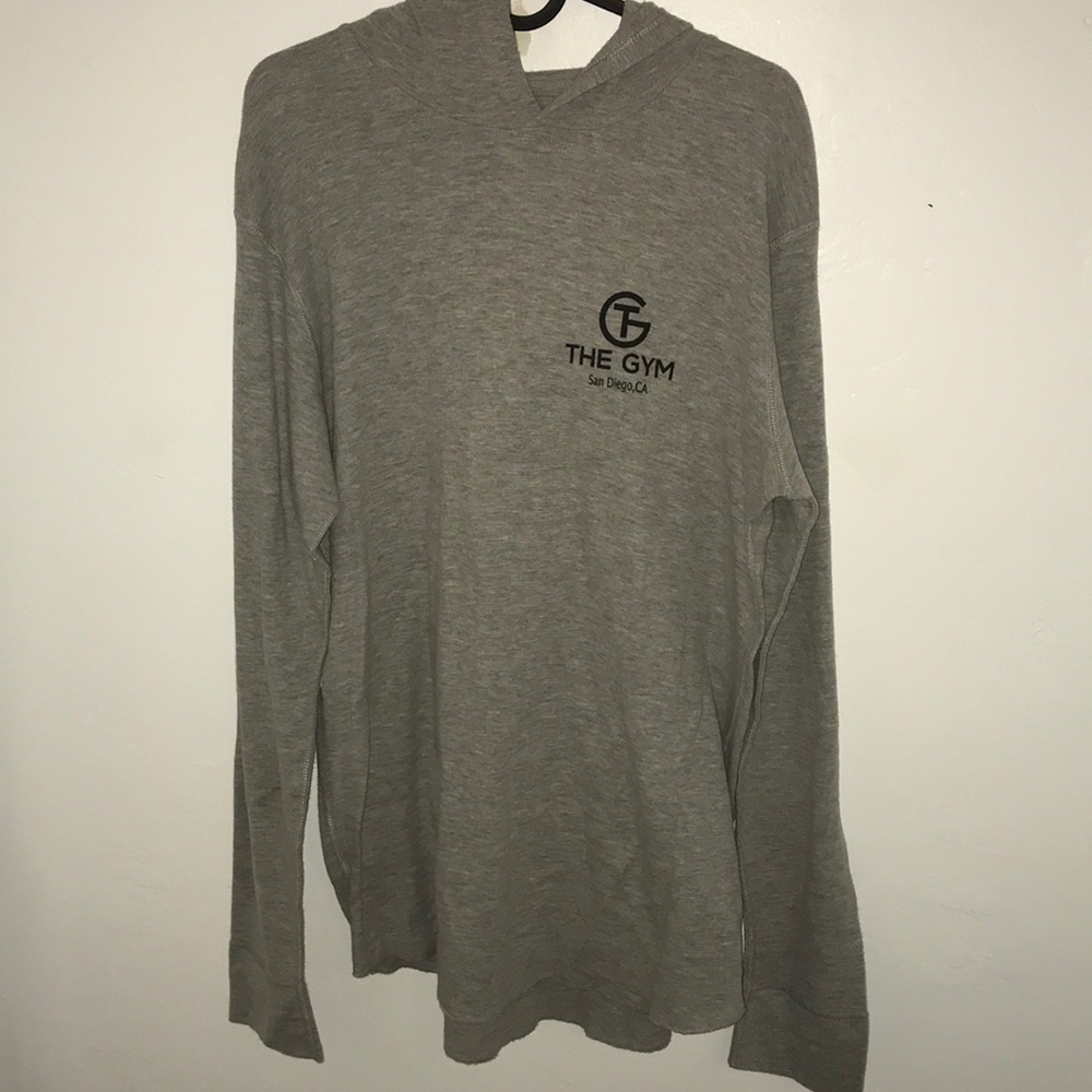 Gray The Gym San Diego Next Level Tee